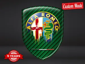 Alfa Romeo Fensteraufkleber Robust Hochwertig Professionell